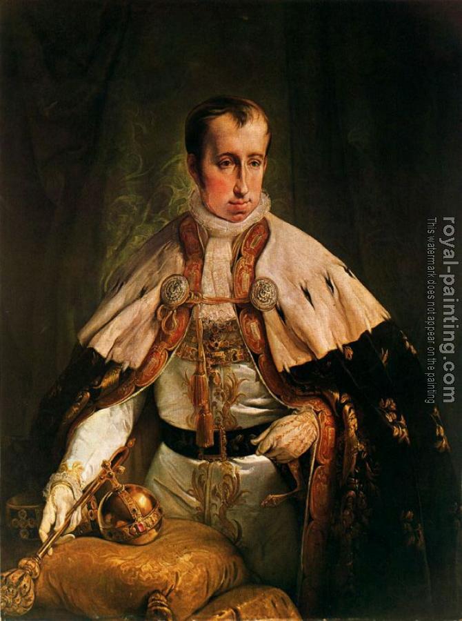 Francesco Hayez : Portrait of the Emperor Ferdinand I of Austria